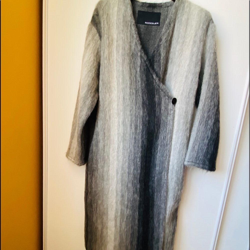 ❤️❤️RODEBJER wool- mohair Trench Coat❤️❤️